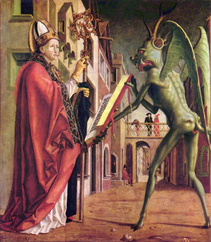 Saint Wolfgang and the Devil