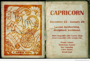 Capricorn old comic book