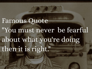 Rosa Parks Famous Quotes
