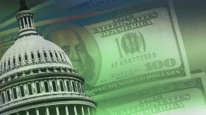 Washington Capitol Building Money Cash