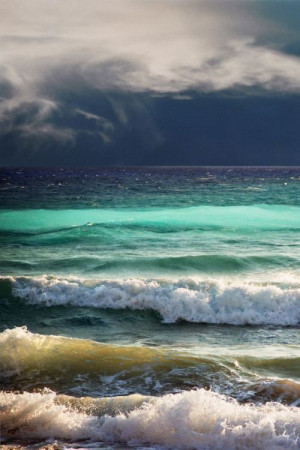 Stormy Sea via Pinterest