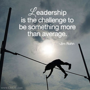 Jim Rohn quote about leadership