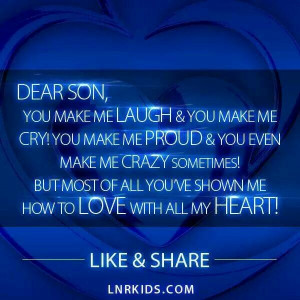 Dear son