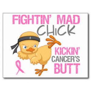Fightin Chick Throat Cancer