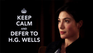 warehouse13 #syfy #h.g. wells #hg wells #jaime murray