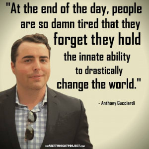 ... Graphic quote by: Anthony Gucciardi | Natural Cures Not Medicine