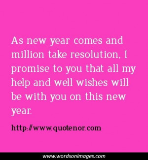New year famous quotes