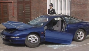 Vehicle used by a character or in a car chase