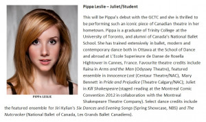 Pippa Leslie Juliet Student