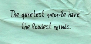 quiet people