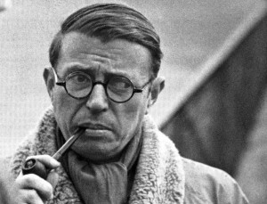 French Existensialist, Intellectual, and Womaniser; Jean-Paul Sartre ...