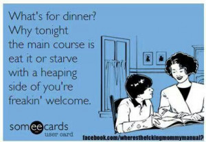 What's for dinner tonight