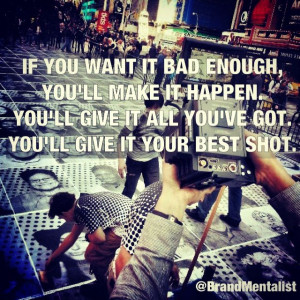 Determination. Passion. Drive.