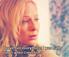 mygifs crossover once upon a time Belle snow white i'm sorry ...