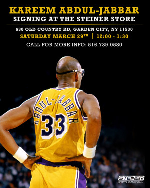 Signing at the Steiner Store