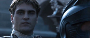 Photo of Joaquin Phoenix as Commodus in 