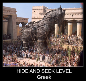 Hide And Seek Level Greek