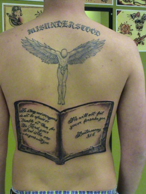 Elegant Bible Verse Tattoos Design: Bible Verses Tattoos Design On ...