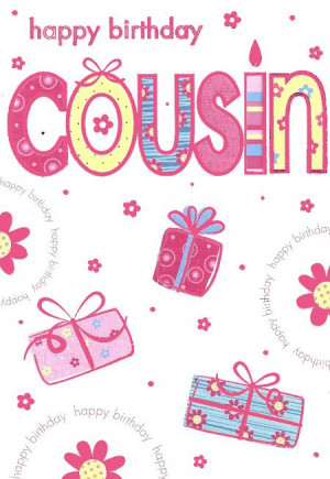Cousin Birthday Cards