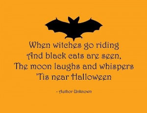... Seen.The Moon Laughs and Whispers Tis Near Halloween ~ Halloween Quote
