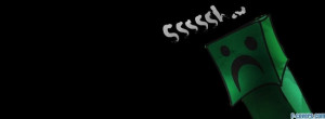 Minecraft Creeper Sad 1 Facebook Covers For Timeline