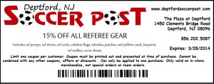 Referees, we haven’t forgotten about you!! 15% OFF all ref gear!
