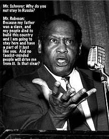 Paul Robeson : Standing Tall Now, as Then