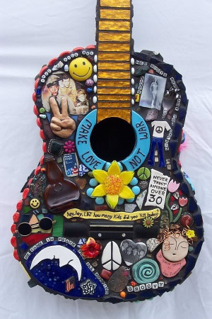 peace love and hippie quotes | hippie guitar photo ... | Music