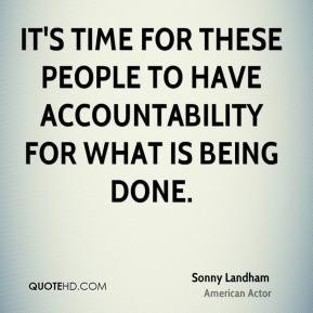 Holding People Accountable Quotes