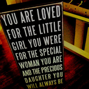 gift from my mom for my dorm room :) a little quote to remind me ...