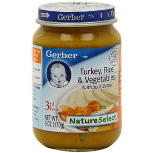 Gerber Baby Food Flavors