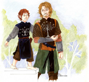 Eowyn And Faramir Wedding Pippin By Cathy