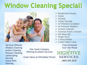 ... known as window washing. Call us today for a free quote on your home