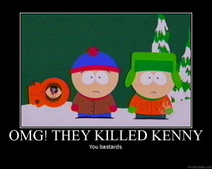 Not Kenny actually, but the notorious Osama bin Laden! Who would think ...