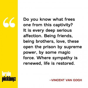 Vincent van Gogh on the power of love, in letters to his brother Theo ...