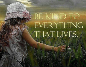 Kindness matters. It comes back to you.