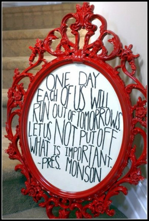 frame quote in an ornate mirror/picture fame...keep out glass and ...