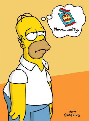 24820Bpthe Simpsons Homer Mmm Salty