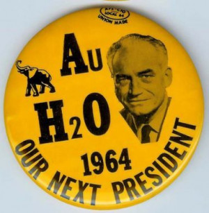Barry Goldwater pin from 1964.