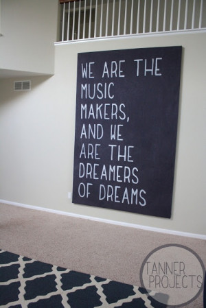 Willy Wonka quote. Would love this in Grayson's future bedroom! :D