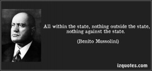 All within the state, nothing outside the state, nothing against the ...