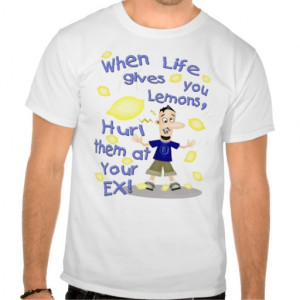 Funny Cartoon Ex-Boyfriend / Ex-Husband T-shirt