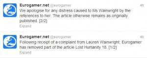 ... look at corruption and the influence of PR in video game journalism