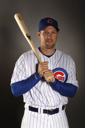 Chris Robinson Chris Robinson 75 of the Chicago Cubs poses for a