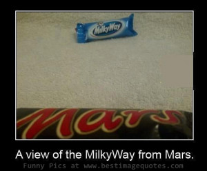 Milky Way view from Mars [Funny Pictures]