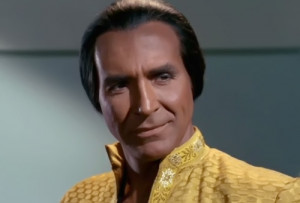 Ricardo Montalban as Kahn in Star Trek