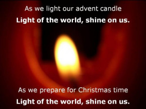 Advent candles are sometimes used liturgically