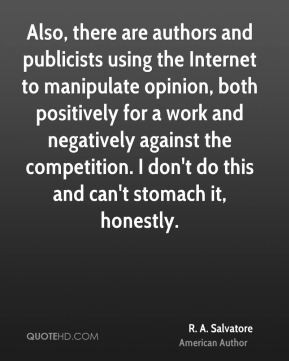 Salvatore - Also, there are authors and publicists using the ...