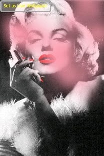 Color Smoke Marilyn Monroe