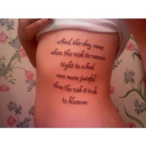 Tattoo Quotes Influential...